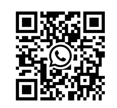 QR code to add Ms. Wang on WhatsApp